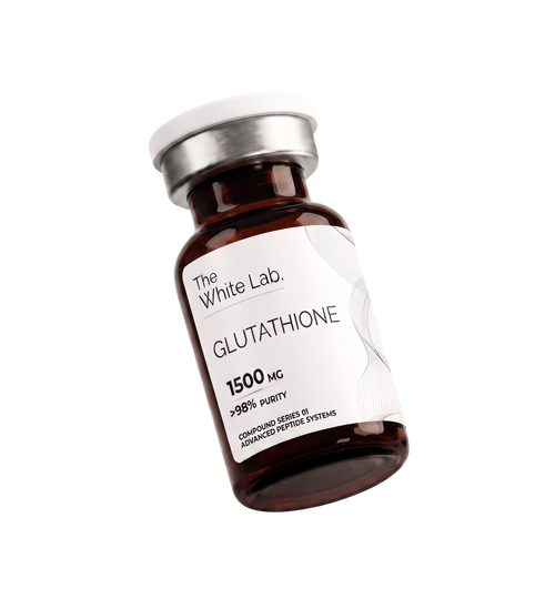 Глутатион 1500mg флакон, изследователски трипептид The White Lab