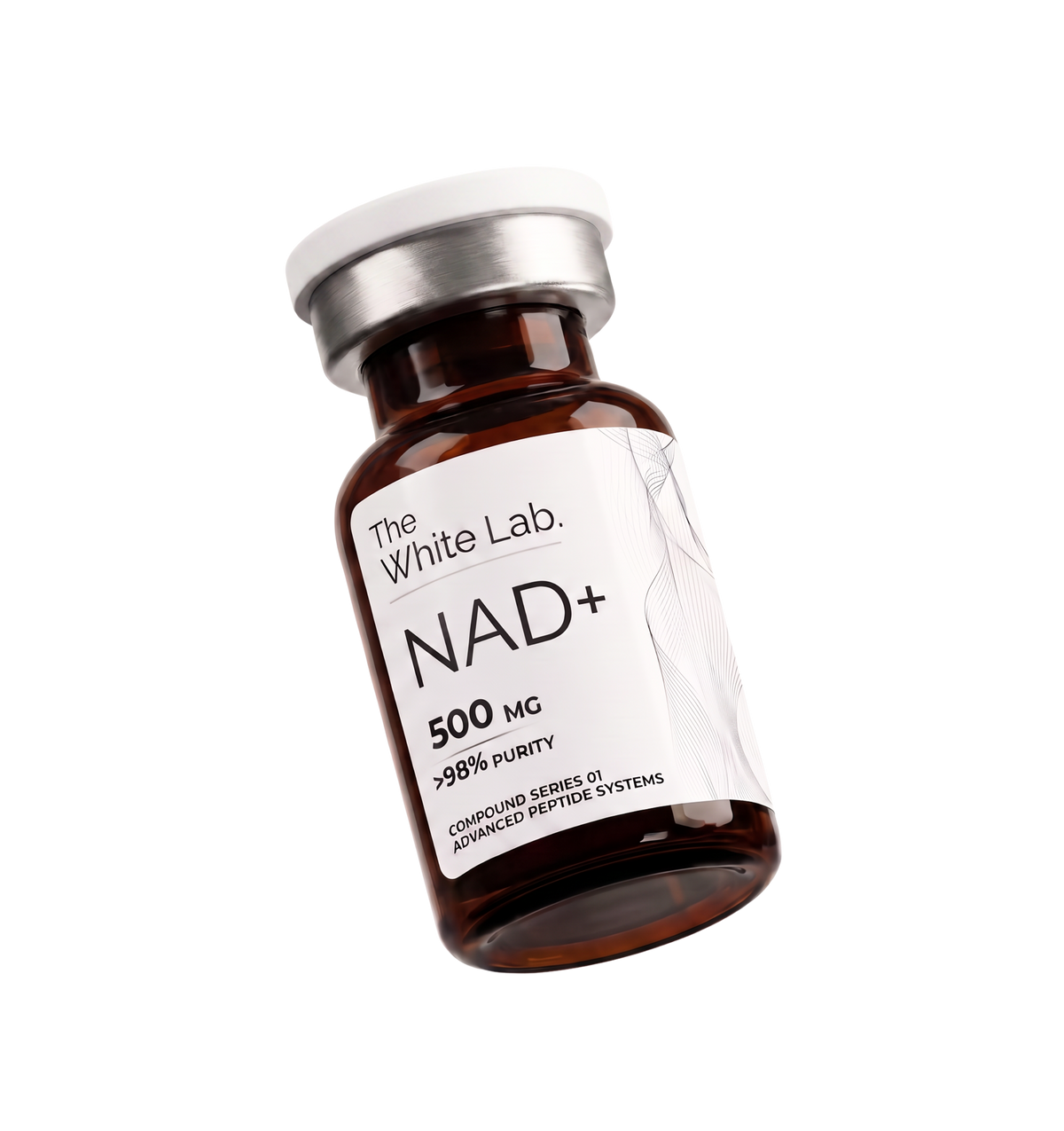 NAD+ 500mg флакон, изследователски коензим The White Lab