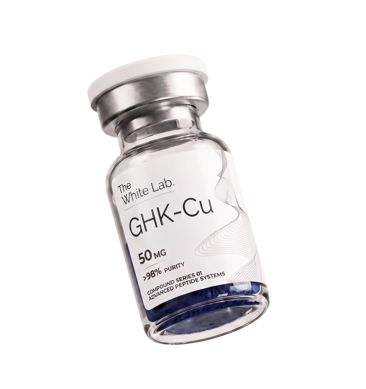 GHK-Cu 50mg флакон, меден пептид The White Lab
