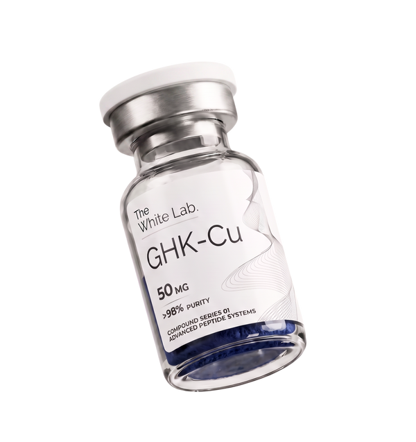 GHK-Cu 50mg флакон, меден пептид The White Lab